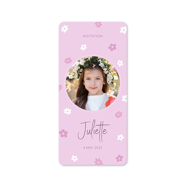 Single Card Panoramic Portrait rounded corners 9,3 x 19,6 cm