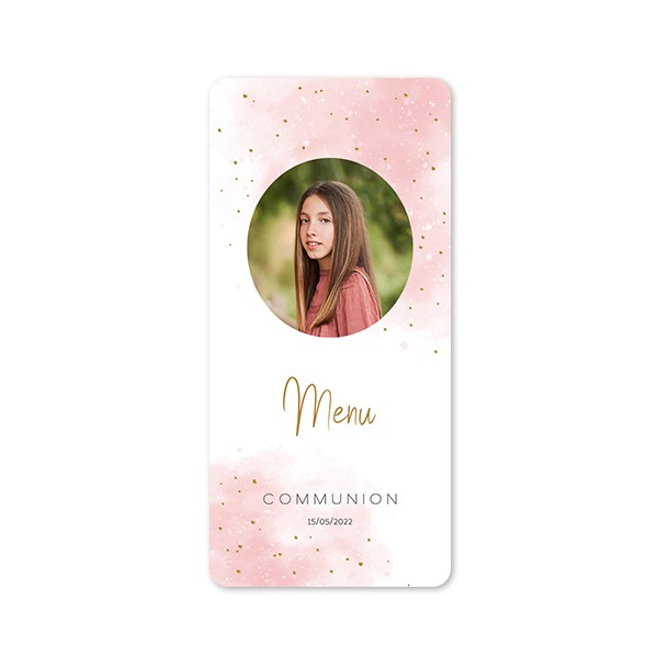 Single Card Panoramic Portrait rounded corners 9,3 x 19,6 cm