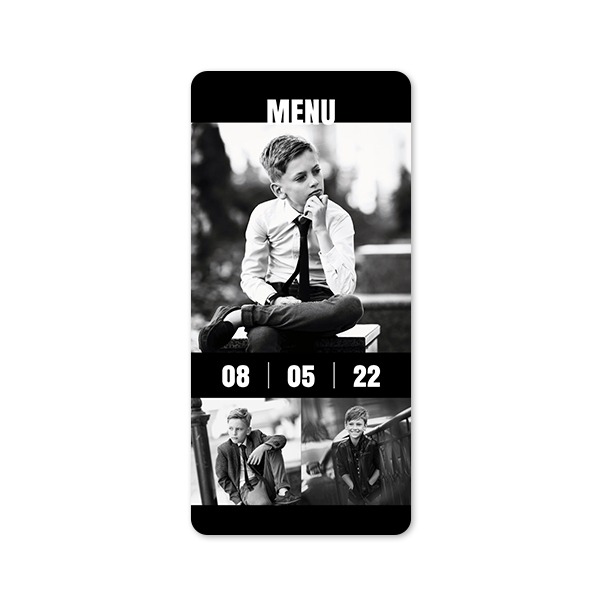 Klassiset Kuvakortit Pano pysty pyöristetyillä kulmilla 9,3 x 19,6 cm