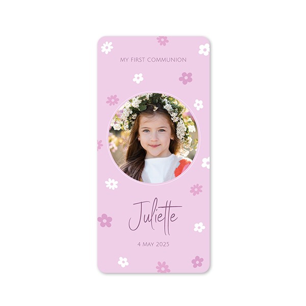 Single Card Panoramic Portrait rounded corners 9,3 x 19,6 cm
