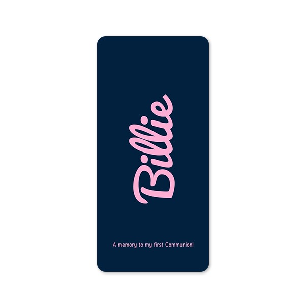 Single Card Panoramic Portrait rounded corners 9,3 x 19,6 cm