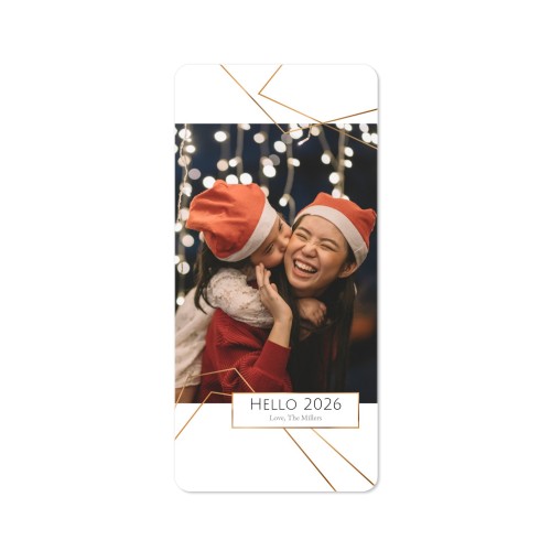 Faire-part 1 volet Pano portrait coins arrondis 9,3 x 19,6 cm Faire-part 1 volet Pano portrait coins arrondis 9,3 x 19,6 cm