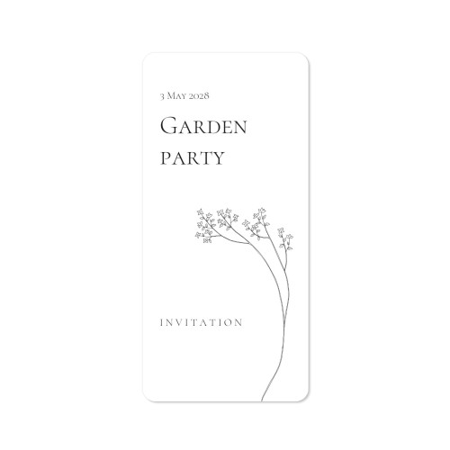 Enkle Fotokort Pano stående runde hjørner 9,3 x 19,6 cm Enkle Fotokort Pano stående runde hjørner 9,3 x 19,6 cm