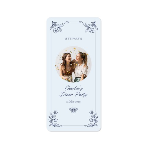 Floral Line Frame Floral Line Frame