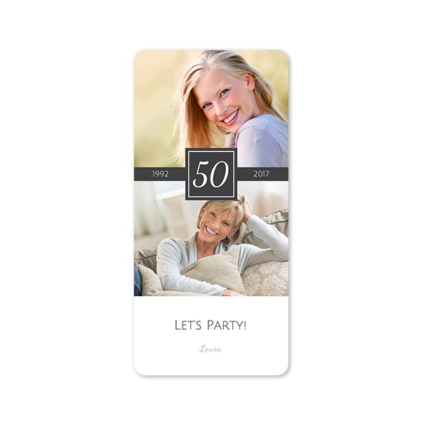 Fotokaart pano staand met ronde hoeken 9,3 x 19,6 cm Fotokaart pano staand met ronde hoeken 9,3 x 19,6 cm