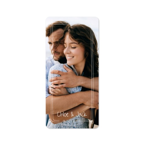 Single Card Panoramic Portrait rounded corners 9,3 x 19,6 cm