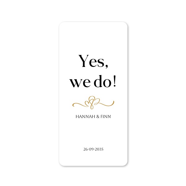 Single Card Panoramic Portrait rounded corners 9,3 x 19,6 cm