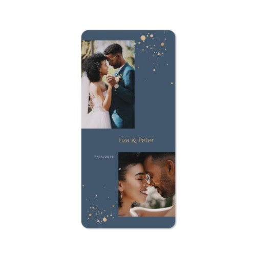 Single Card Panoramic Portrait rounded corners 9,3 x 19,6 cm