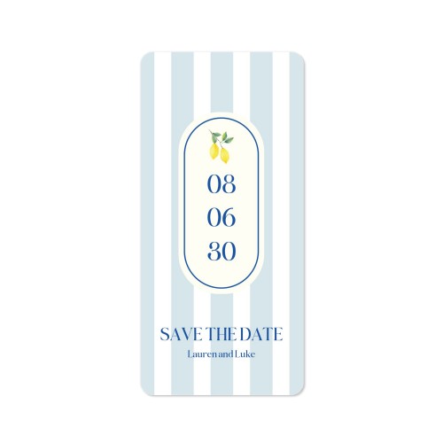 Single Card Panoramic Portrait rounded corners 9,3 x 19,6 cm