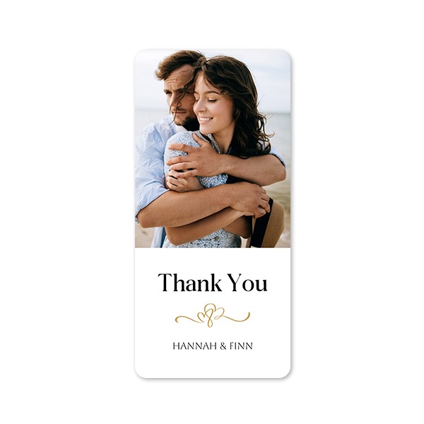 Fotokaart Panorama staand met ronde hoeken 9,3 x 19,6 cm Fotokaart Panorama staand met ronde hoeken 9,3 x 19,6 cm