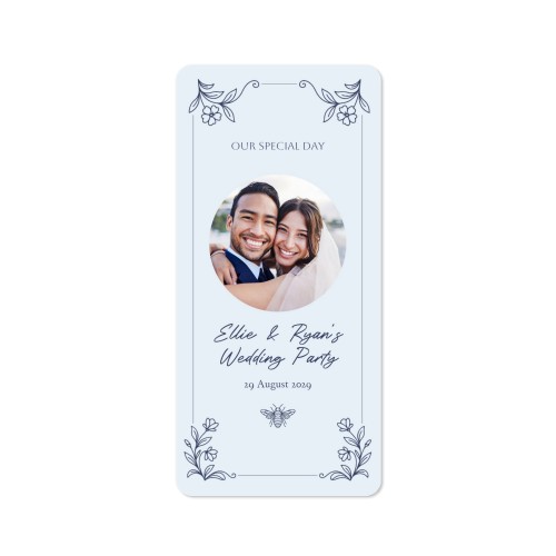 Floral Line Frame