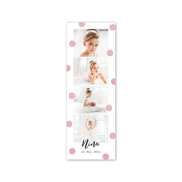 Faire-part Languette portrait 17,0 x 6,0 cm Faire-part Languette portrait 17,0 x 6,0 cm