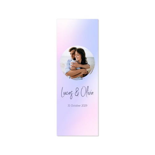 Faire-part Languette portrait 17,0 x 6,0 cm Faire-part Languette portrait 17,0 x 6,0 cm