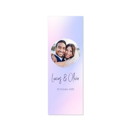 Faire-part Languette portrait 17,0 x 6,0 cm Faire-part Languette portrait 17,0 x 6,0 cm
