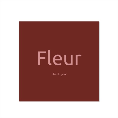 Faire-part 1 volet Carré 14,3 x 14,3 cm Faire-part 1 volet Carré 14,3 x 14,3 cm