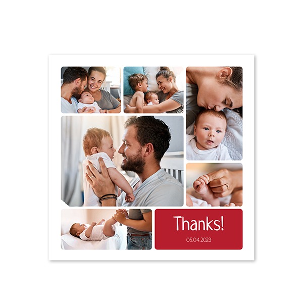 Single Card Square 14,3 x 14,3 cm