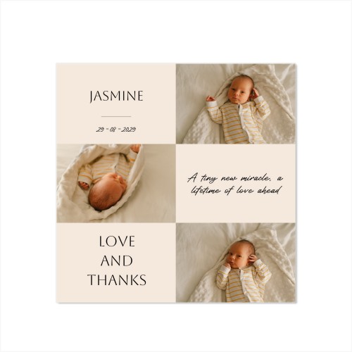 Single Card Square 14,3 x 14,3 cm