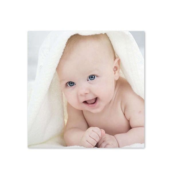 Faire-part 1 volet Carré 14,3 x 14,3 cm