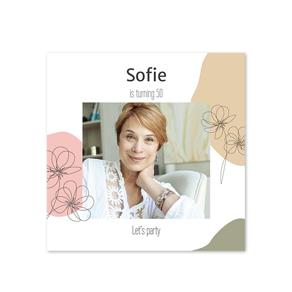 Single Card Square 14,3 x 14,3 cm