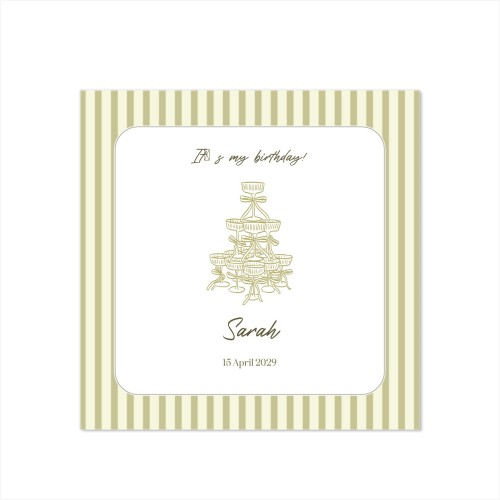 Enkle Fotokort Kvadratisk 14,3 x 14,3 cm