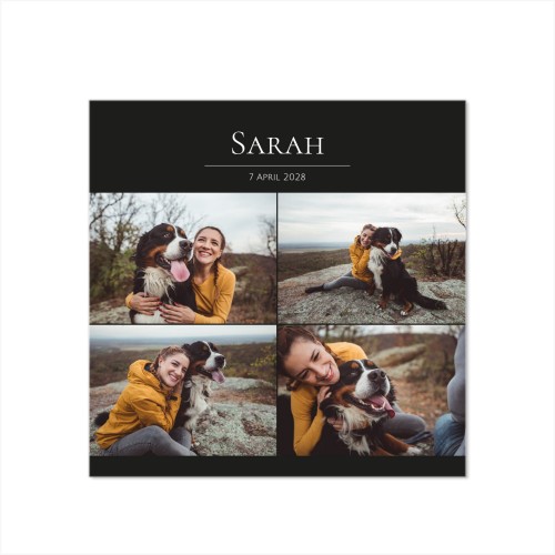 Enkla Fotokort Kvadrat 14,3 x 14,3 cm