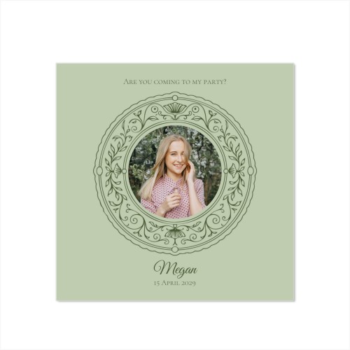 Vintage Floral Frame