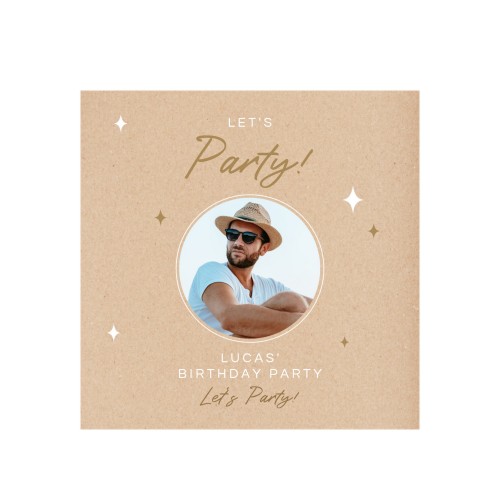 Grusskarte quadratisch 14,3 x 14,3 cm