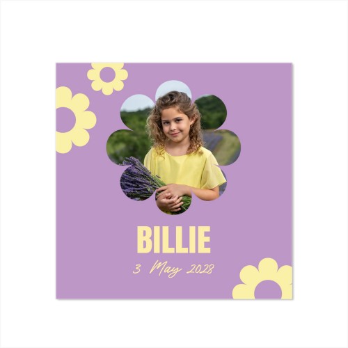 Grusskarte quadratisch 14,3 x 14,3 cm