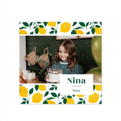 Zesty Lemon Pattern