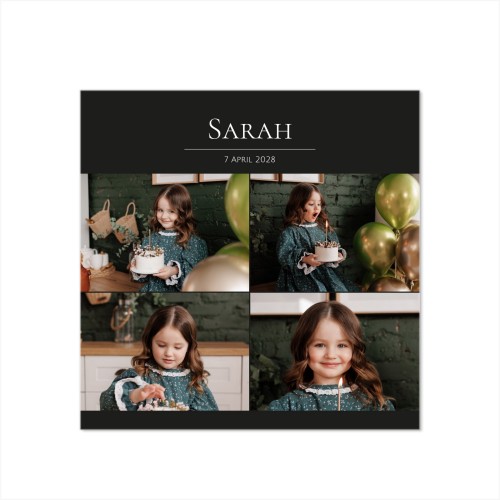 Single Card Square 14,3 x 14,3 cm