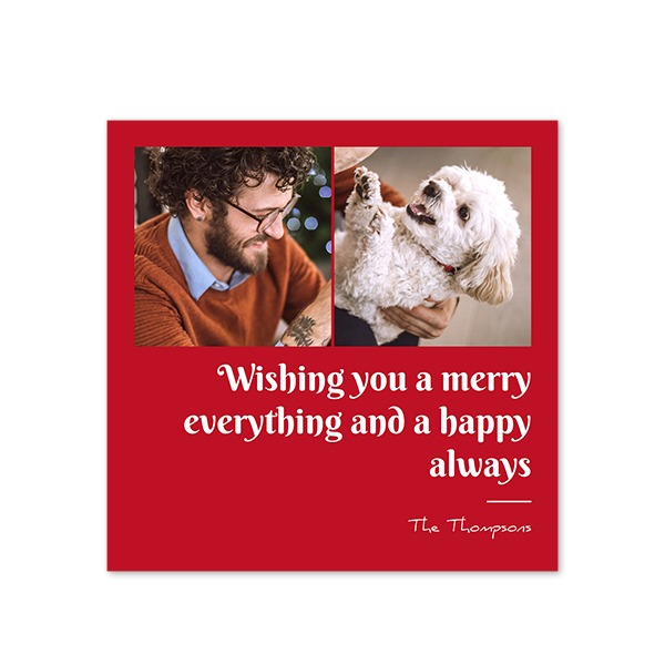 Single Card Square 14,3 x 14,3 cm