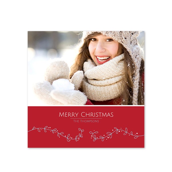 Enkla Fotokort Kvadrat 14,3 x 14,3 cm