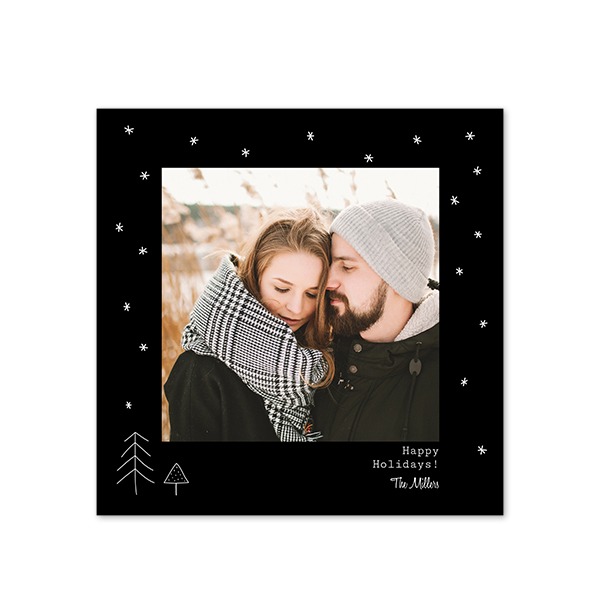 Enkle Fotokort Kvadratisk 14,3 x 14,3 cm