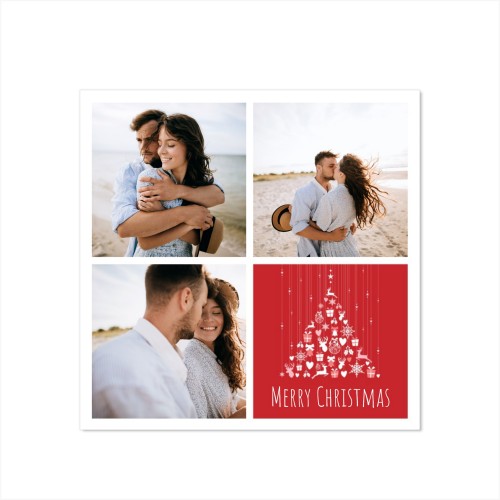 Enkle Fotokort Kvadratisk 14,3 x 14,3 cm