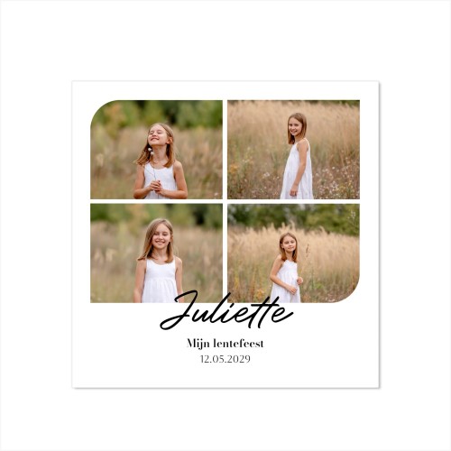 Fotokaart Vierkant 14,3 x 14,3 cm