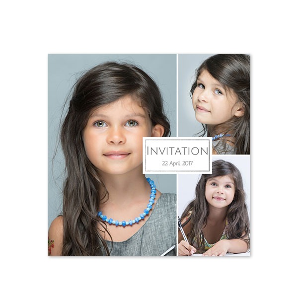 Enkle Fotokort Kvadratisk 14,3 x 14,3 cm