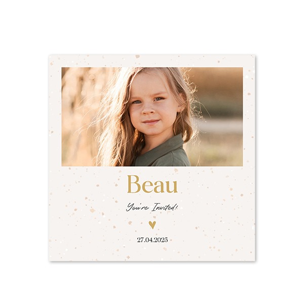 Single Card Square 14,3 x 14,3 cm