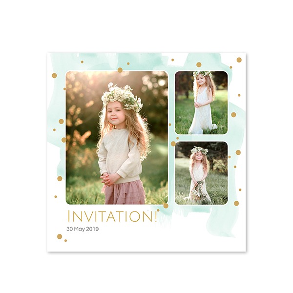 Single Card Square 14,3 x 14,3 cm