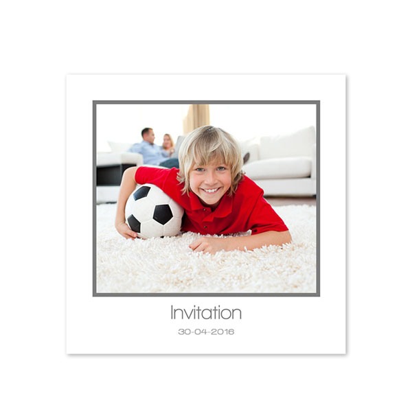 Enkla Fotokort Kvadrat 14,3 x 14,3 cm