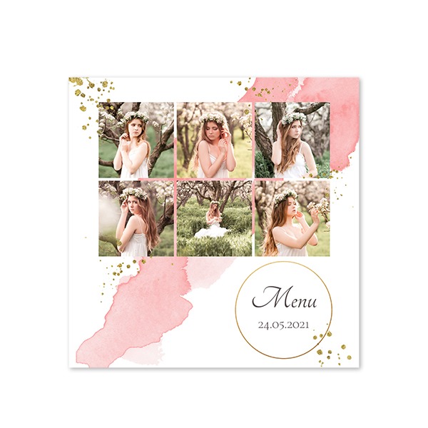 Watercolor Golden Circle