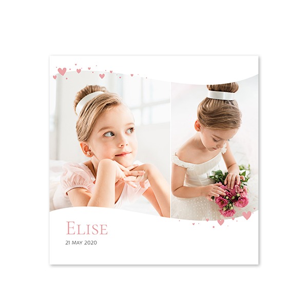 Grusskarte quadratisch 14,3 x 14,3 cm Grusskarte quadratisch 14,3 x 14,3 cm