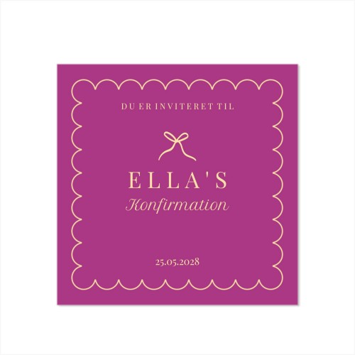 Enkle Fotokort Kvadratisk 14,3 x 14,3 cm Enkle Fotokort Kvadratisk 14,3 x 14,3 cm