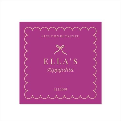 Klassiset Kuvakortit Neliö 14,3 x 14,3 cm