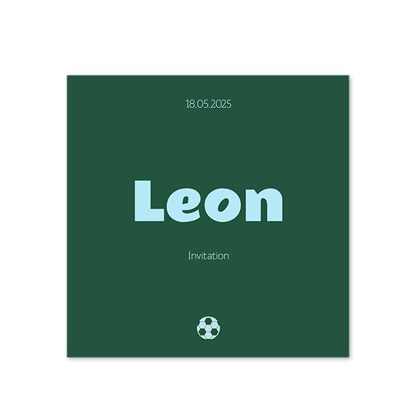 Colour Block Football - Text Only Colour Block Football - Text Only