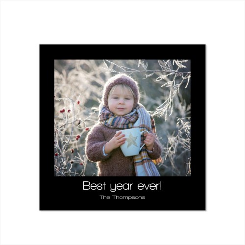 Grusskarte quadratisch 14,3 x 14,3 cm