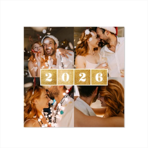 Faire-part 1 volet Carré 14,3 x 14,3 cm