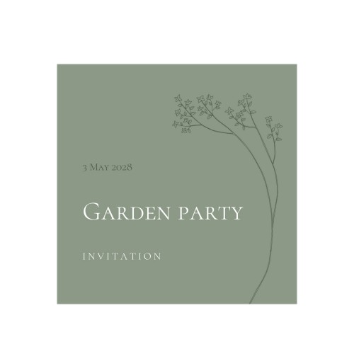 Single Card Square 14,3 x 14,3 cm Single Card Square 14,3 x 14,3 cm