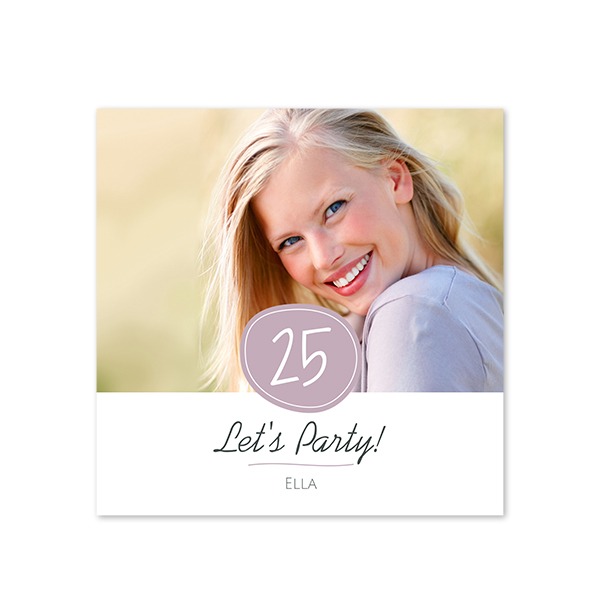 Fotokaart vierkant 14,3 x 14,3 cm