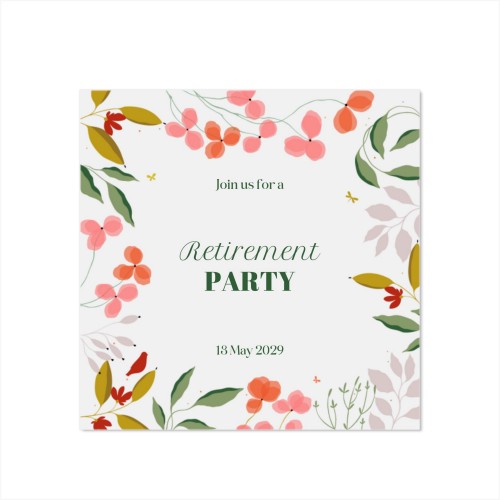 Grusskarte quadratisch 14,3 x 14,3 cm Grusskarte quadratisch 14,3 x 14,3 cm