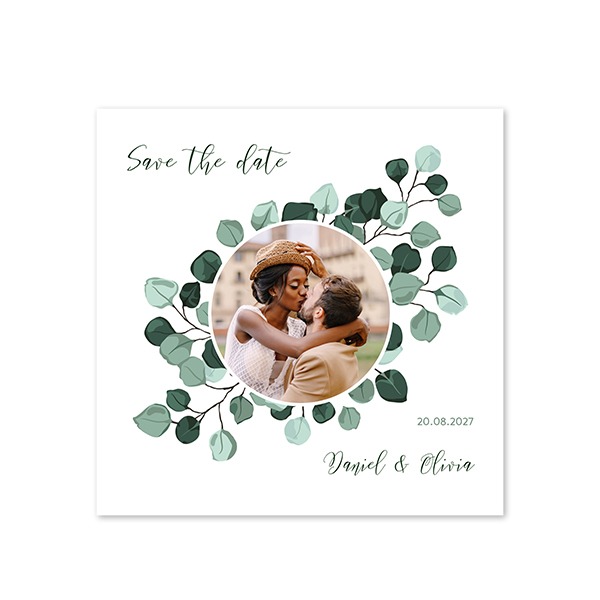 Fotokaart vierkant 14,3 x 14,3 cm